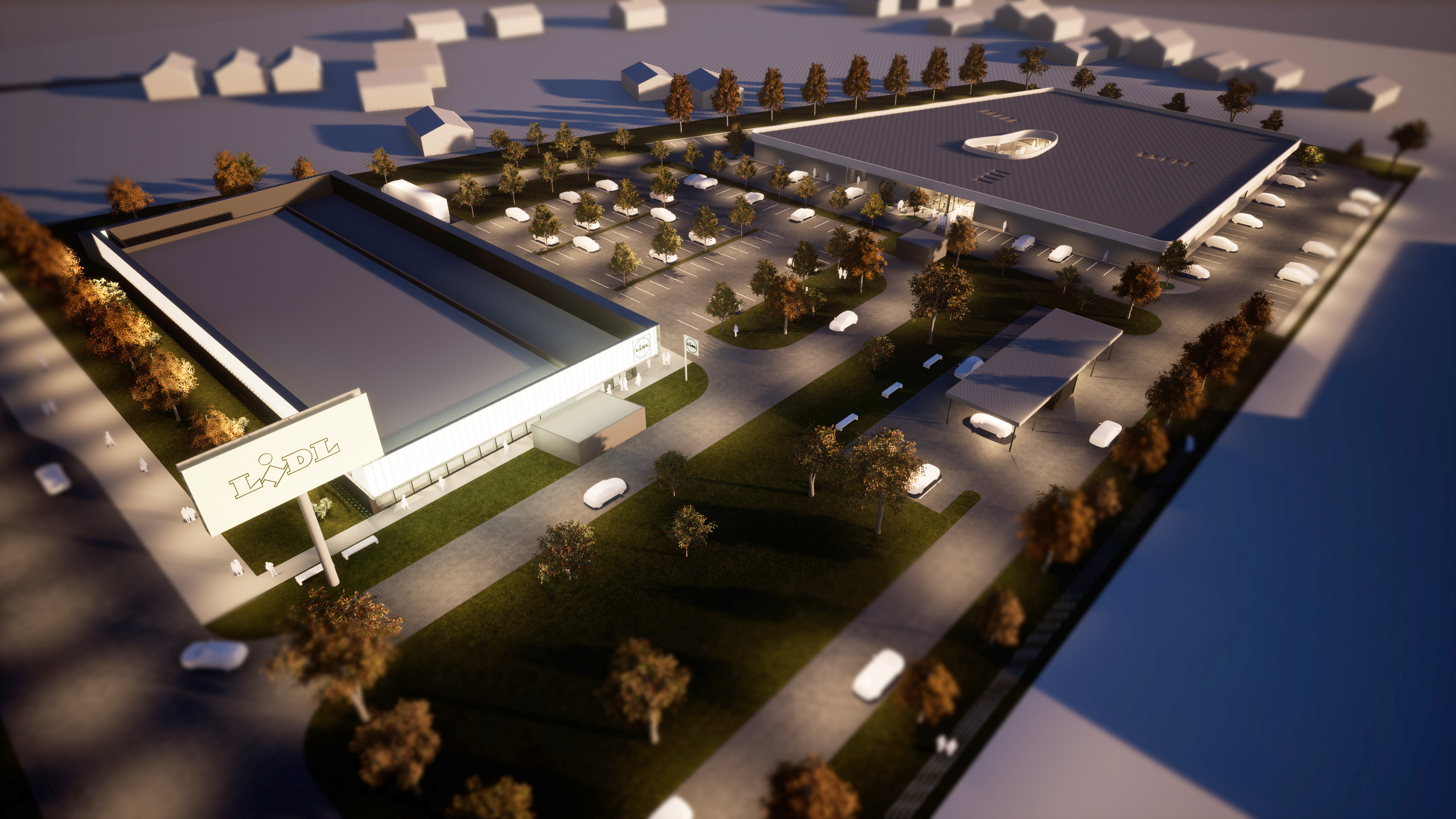 idejni projekt poslovnog kompleksa